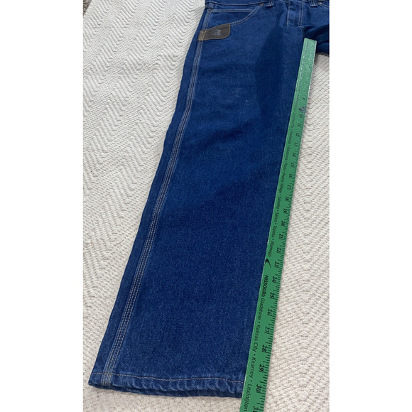 Wrangler Riggs Workwear Heavy Duty Denim Jeans Men 33 x 30 Western Chore Cowboy - Picture 3 of 9